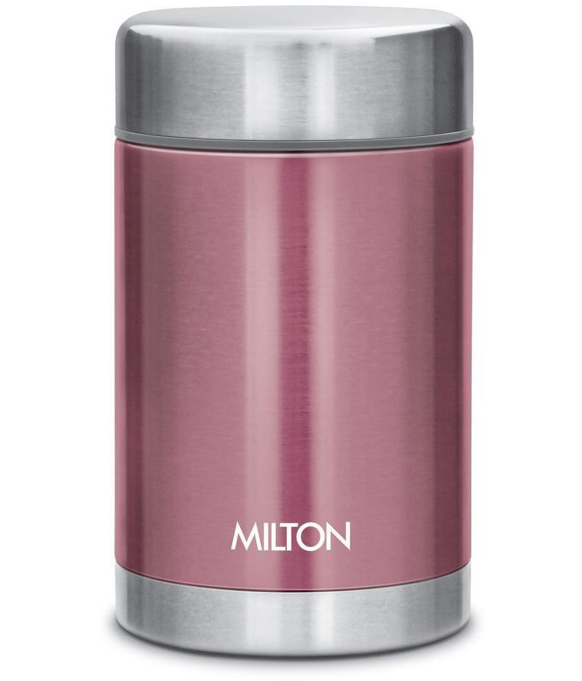     			Milton Cruet 550 Thermosteel Hot and Cold Soup Flask, 515 ml, Pink