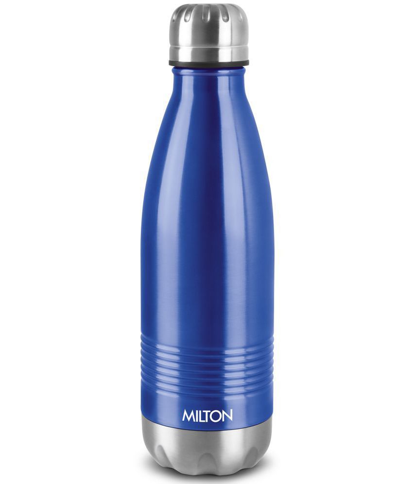     			Milton Duo DLX 750 Thermosteel 24 Hours Hot and Cold Water Bottle, 700 ml, Blue | Leak Proof | Office Bottle | Gym | Home | Kitchen | Hiking | Trekking | Travel Bottle