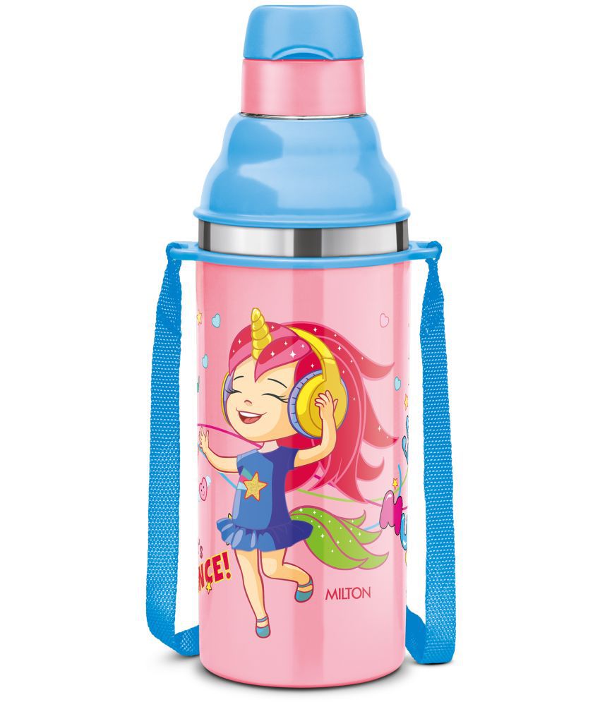     			Milton Kool Stunner 400 Insulated School Kids Bottle with Inner Steel, 420 ml, Pink