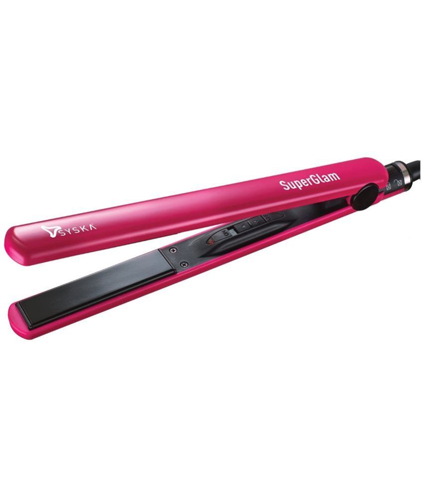 Syska HS6812 Pink Hair Straightener Price in India Buy Syska