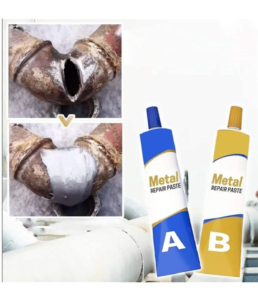     			Gatih Universal Metal Repair Glue Metal Polish Gel Metal Repair Paste Adhesive Gel Ab Strong Glue 100 mg Pack of 2