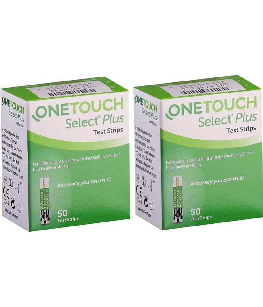     			OneTouch Select Plus 100 Sugar Test Strips 100 Strips