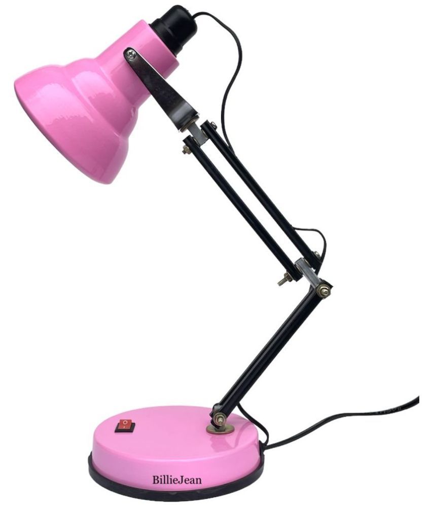     			BillieJean - Pink Study Table Lamp ( Pack of 1 )