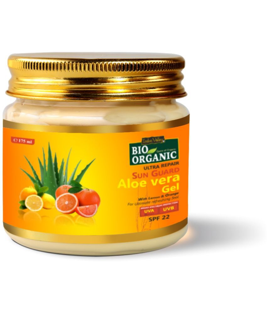     			Indus Valley Bio Organic Sun Guard Aloe Vera Gel Sunscreen Cream For Skin Care SPF 22- 175ml