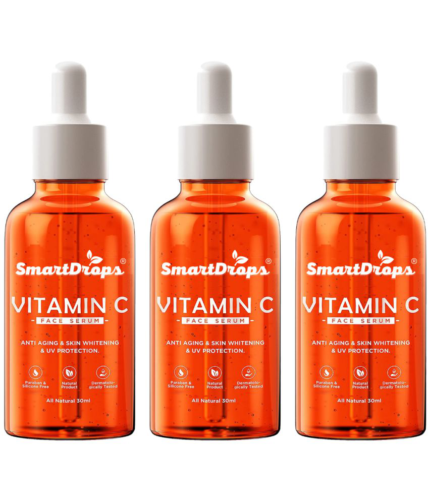     			Smartdrops - Skin Toning Face Serum For All Skin Type ( Pack of 3 )
