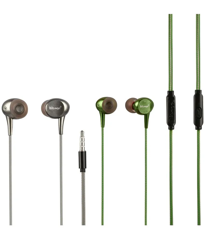 Buy hitage Combo HB131 Earphone In Ear Wired Earphone Hours