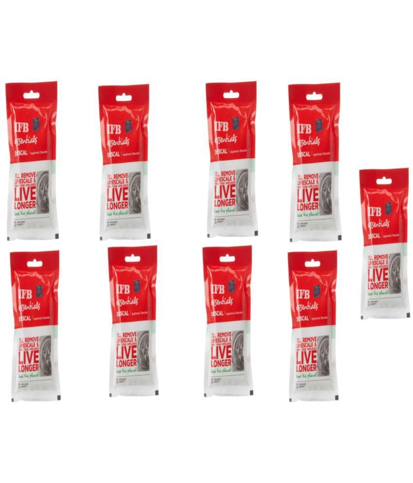    			IFB  DESCALING POWDER - Stain Remover Crystal For All Fabrics ( Pack of 9 )