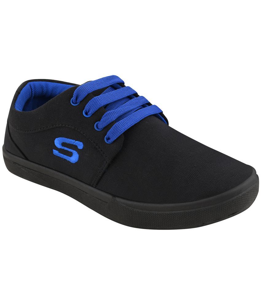     			Stanfield CANVAS MEN SHOES - Black Men's Sneakers