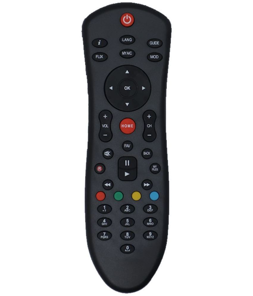     			Upix 11N (With Recording) DTH Remote Compatible with DishTV DTH Set Top Box