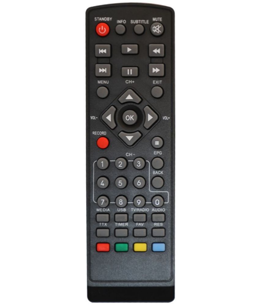     			Upix 356 DTH Remote Compatible with OCC Set Top Box