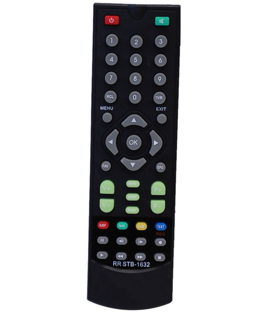     			Upix 359 DTH Remote Compatible with SSDN Set Top Box