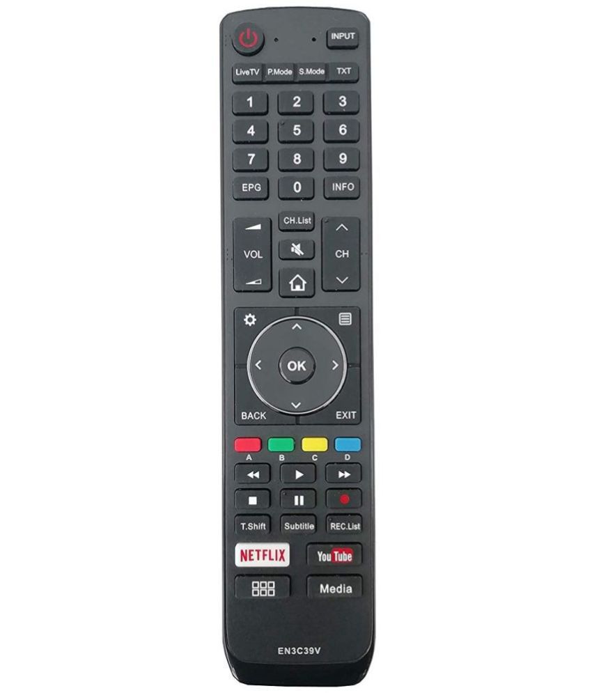     			Upix 39V Smart (No Voice) TV Remote Compatible with Vu Smart LCD/LED TV