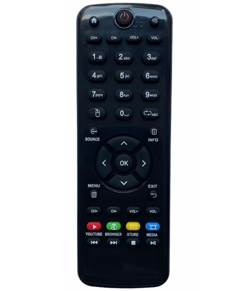     			Upix 768S LCD/LED TV Remote Compatible with Vu LCD/LED TV