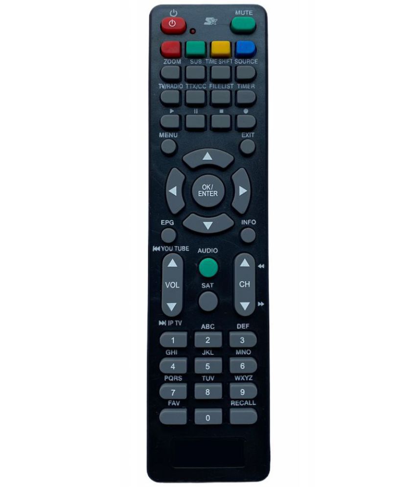     			Upix S760 Free Dish DTH Remote Compatible with eLink Smart Free Dish DTH