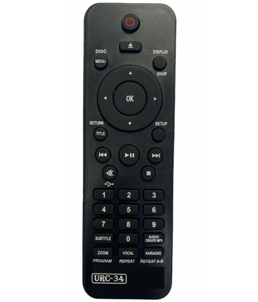     			Upix URC34 DVD Remote Compatible with Philips DVD