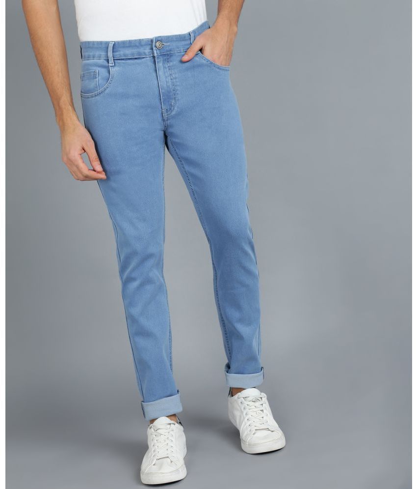     			Urbano Fashion - Light Blue Denim Slim Fit Men's Jeans ( Pack of 1 )