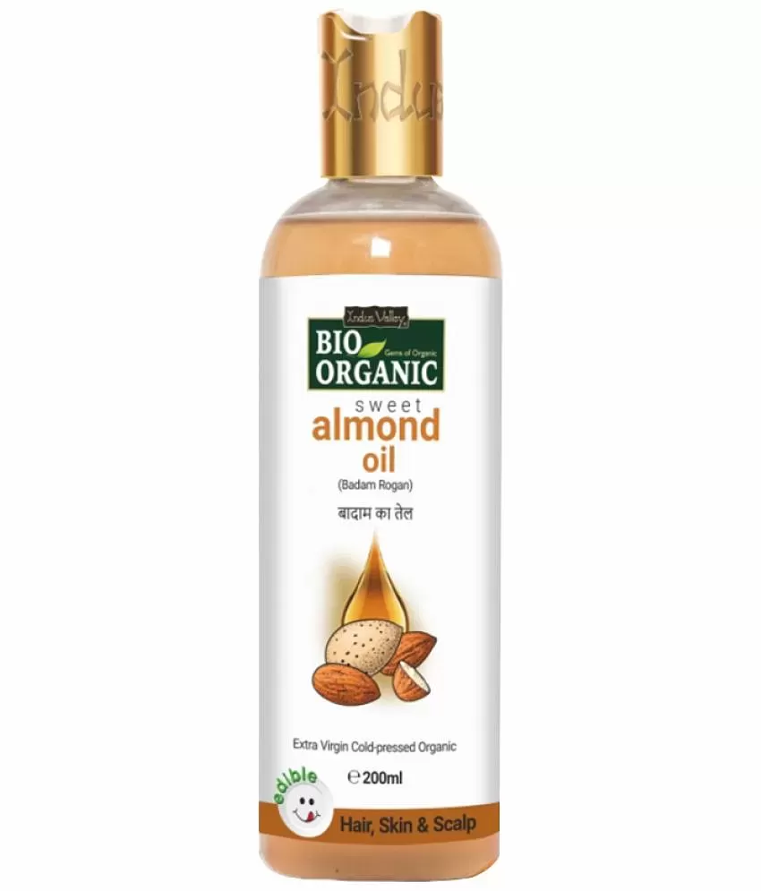 Organix Mantra Sweet Almond Oil for Hair Body  Face Nourishment 100 Pure  Natural  Cold Pressed Organic Oil 30 ml x 2  Best Deals  Organic Orion