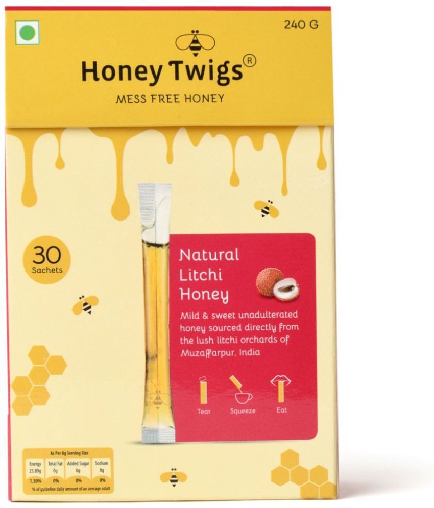     			HONEY TWIGS Honey Litchi Honey 240 g