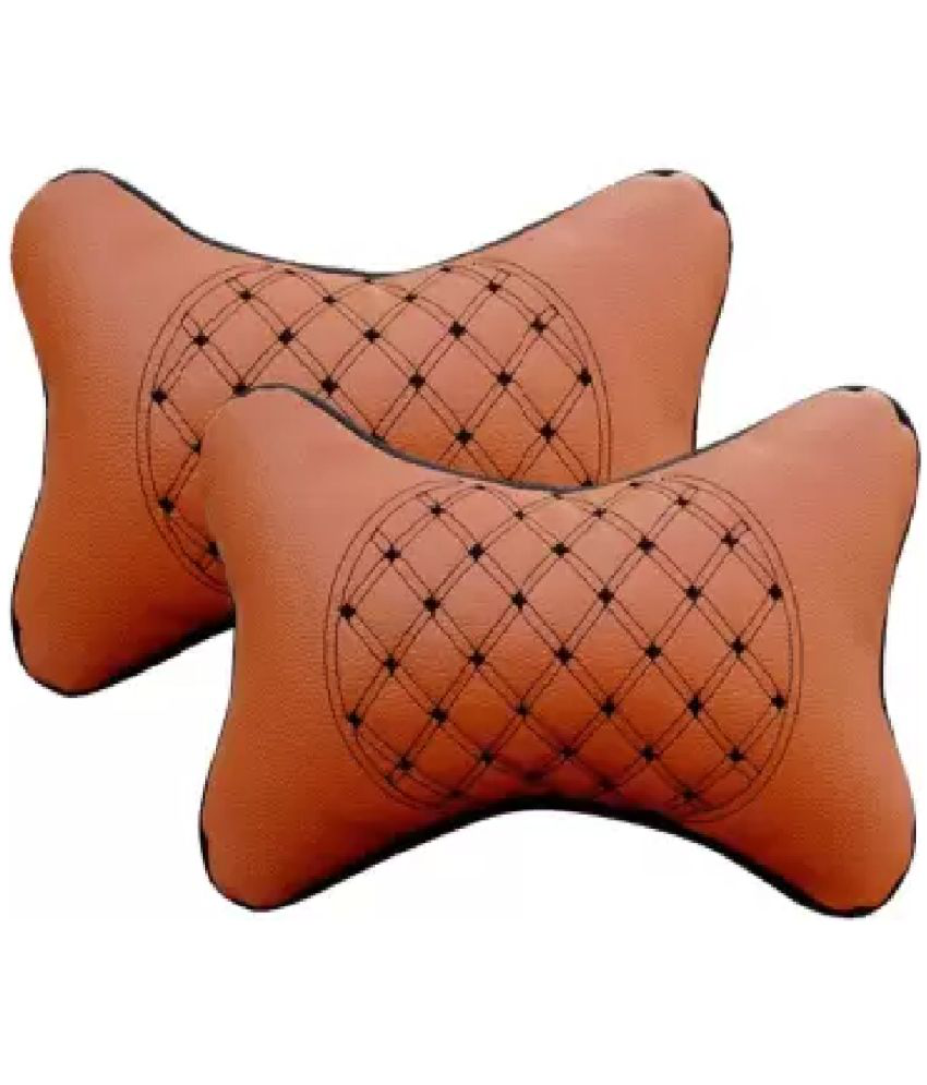     			Nimeka Neck Cushions Set of 2 Orange