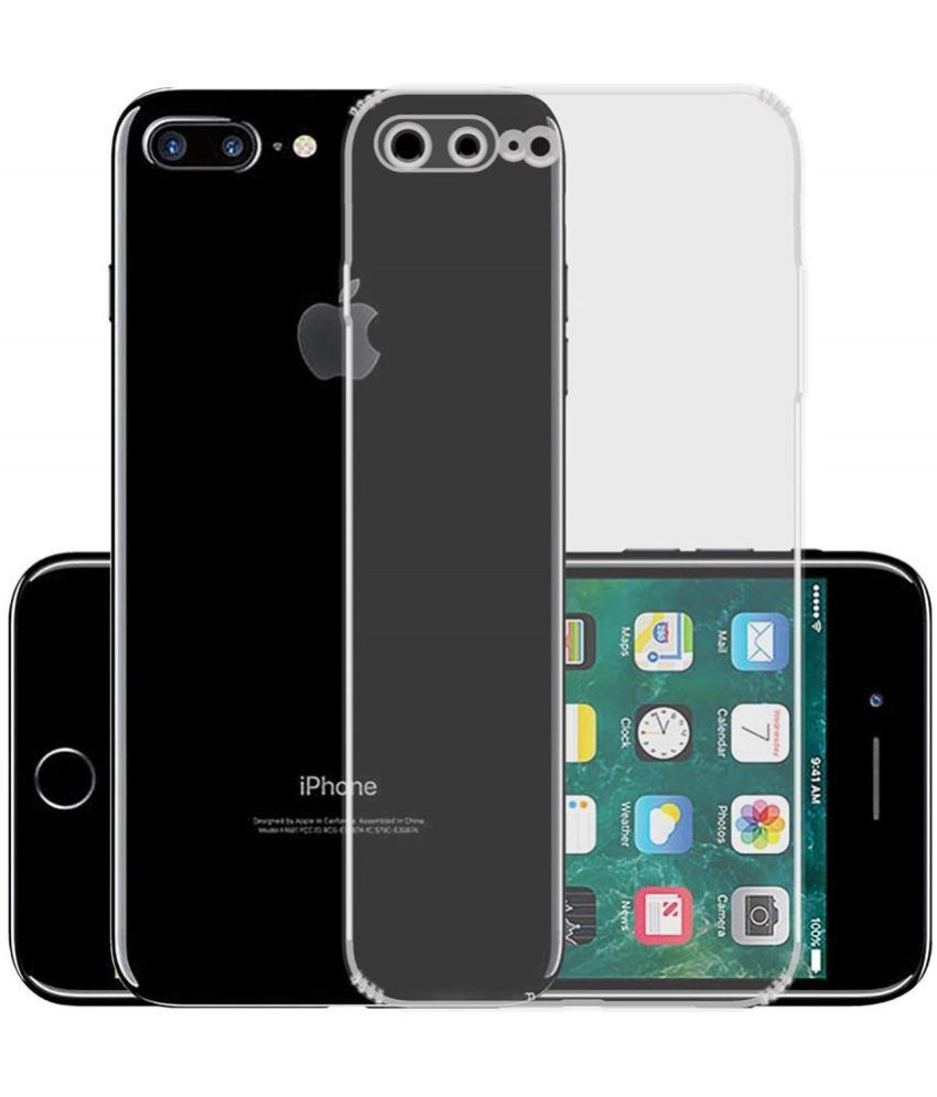     			ZAMN - Transparent Silicon Silicon Soft cases Compatible For Apple iPhone 7 Plus ( Pack of 1 )
