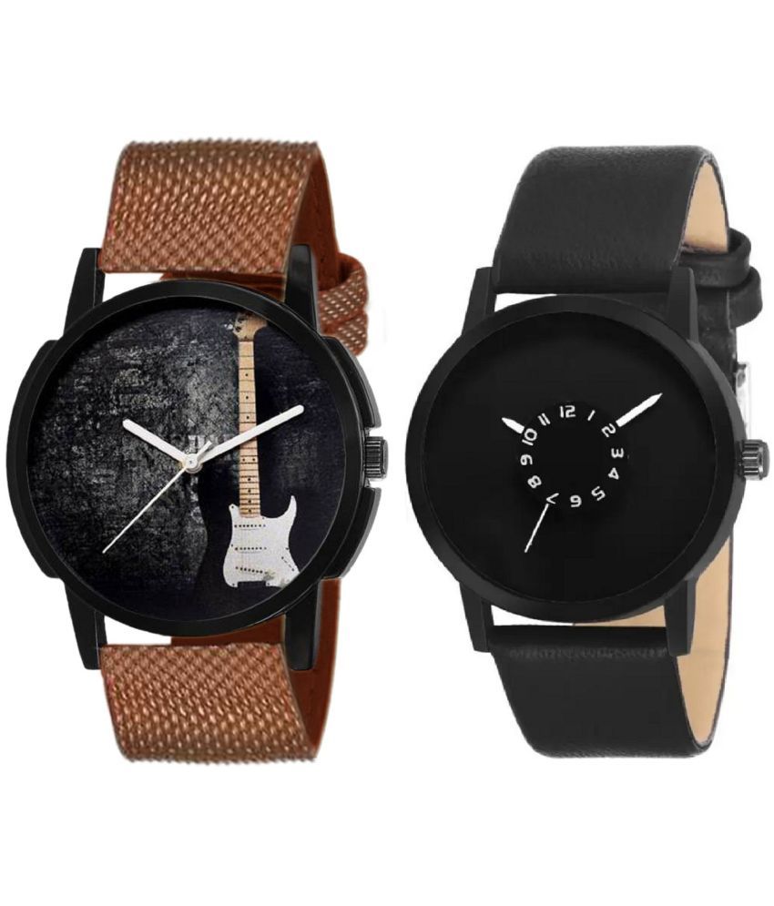     			newmen - Analog Watch Watches Combo For Men and Boys ( Pack of 2 )