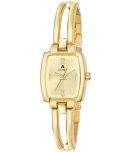 Aglance - Gold Metal Analog Womens Watch