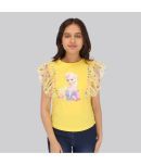 Cutecumber - Yellow Polyester Girls Top ( Pack of 1 )