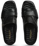 Liberty - Black Men's Leather Slipper