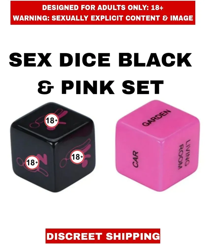 ADULT SEX TOYS FUNNY GAMES DICE BLACK & PINK SET For Couples: Buy ADULT SEX  TOYS FUNNY GAMES DICE BLACK & PINK SET For Couples at Best Prices in India  - Snapdeal