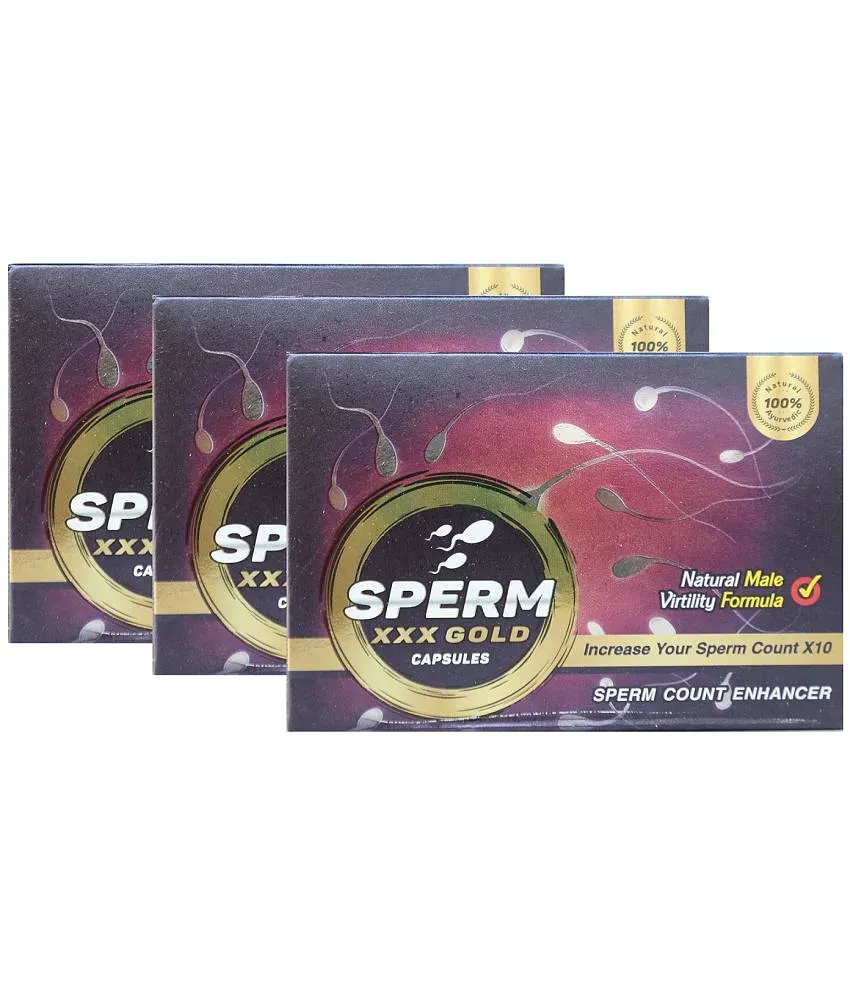 Buy Dr. Chopra Sperm XXX Gold Capsule (Pack of 3) For Men Sperm count  Enhancer Online at Best Price in India - Snapdeal