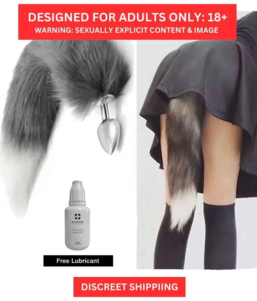 Fox Tail Anal Butt Plug Bondage And Foreplay Toys For Men Women And Couples  By Naughty Nights + Free Kaamraj Lubricant: Buy Fox Tail Anal Butt Plug  Bondage And Foreplay Toys For