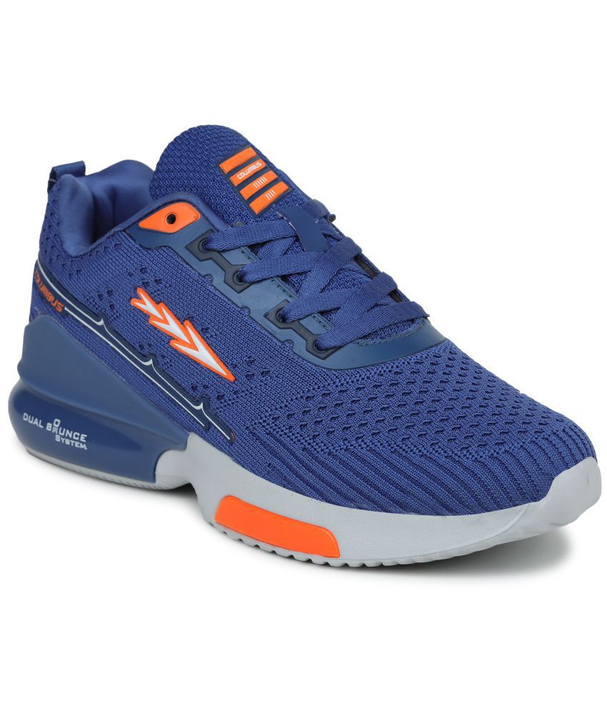     			Columbus - ESCORT PLUS Sports Blue Men's Sports Running Shoes