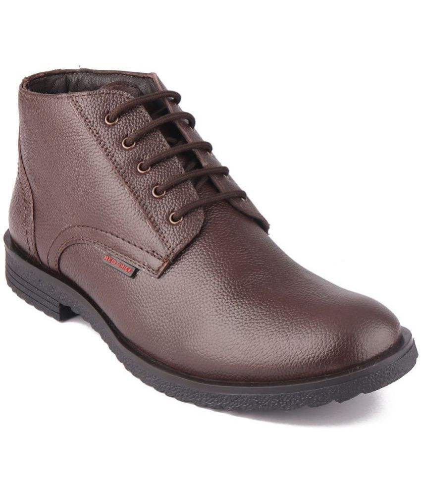     			Red Chief Brown Men's Formal Boots