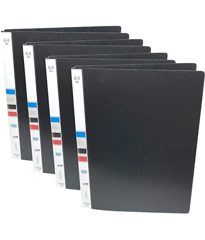     			THR3E STROKES - Black File Folder ( Pack of 4 )