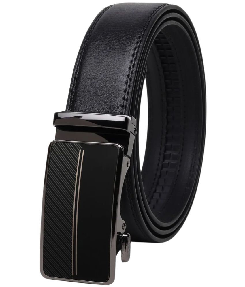     			Zacharias - Black Canvas Men's Casual Belt ( Pack of 1 )