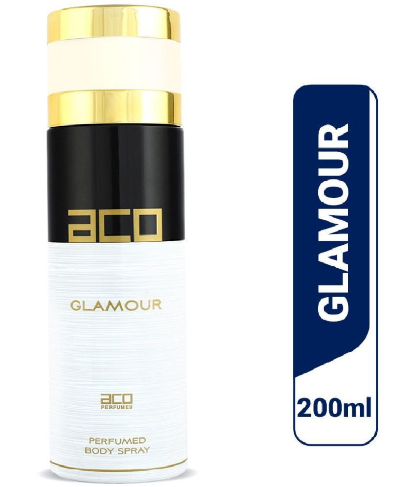     			aco perfumes - aco GLAMOUR Perfumed Body Spray 200ml Perfume Body Spray for Women 200 ml ( Pack of 1 )