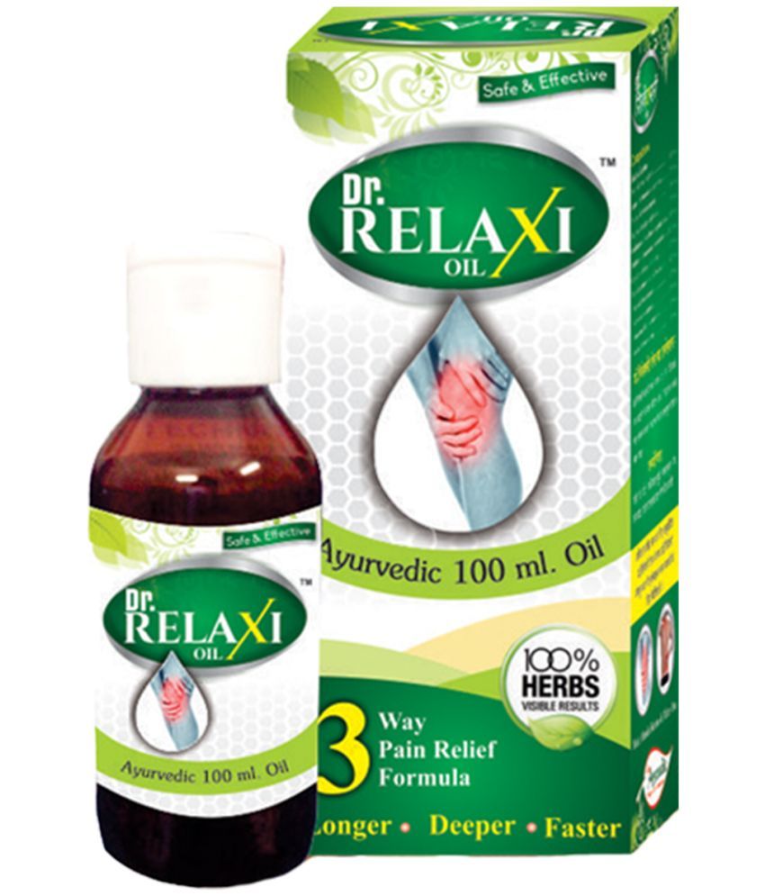     			Dr. RELAXI Oil Treats Joint Pain Oil 100 ml Pack Of 1