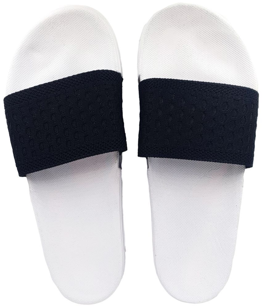     			Pampy Angel - White Men's Slide Flip flop