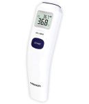 Omron MC 720 Non Contact Digital Infrared Forehead Thermometer With 1Sec Quick Measurement - White