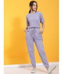 Rigo - Purple Cotton Women's Nightwear Nightsuit Sets ( Pack of 1 )