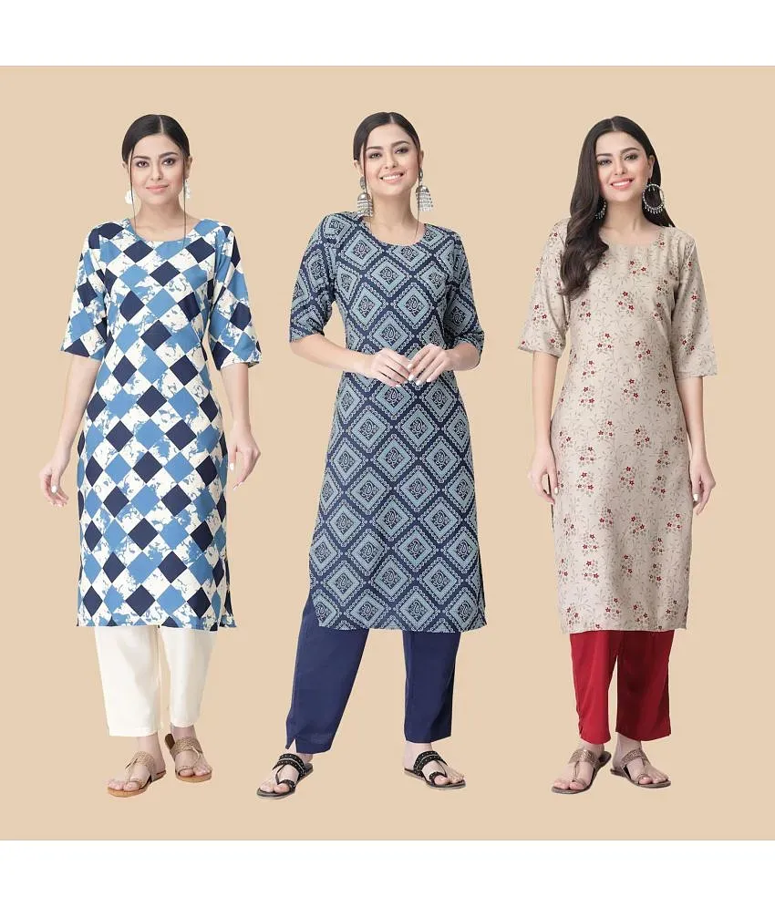 Snapdeal on sale crepe kurtis