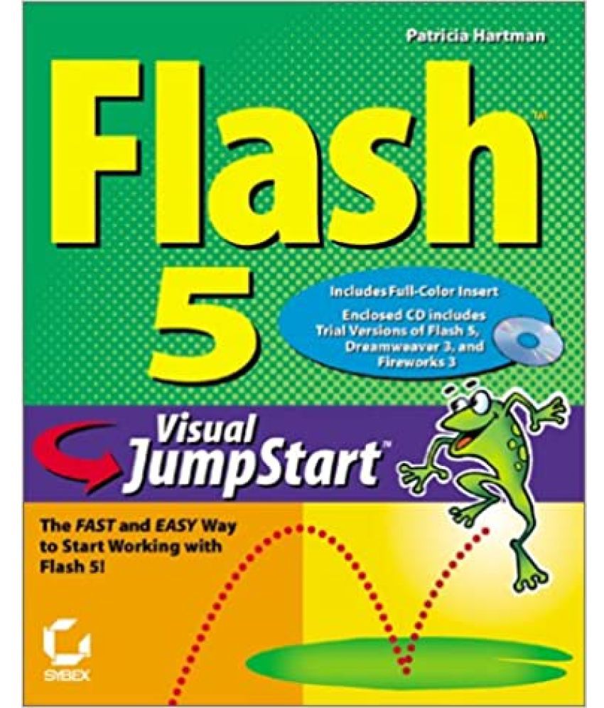     			Flash 5 vishual jump start with CD ,Year 2002