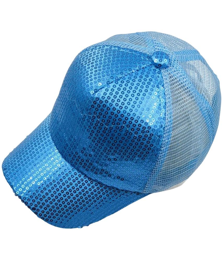     			Zacharias Boy's & Girl's Kids Half Net Cap kc-18 Blue (1-4 Years) (Pack of 1)