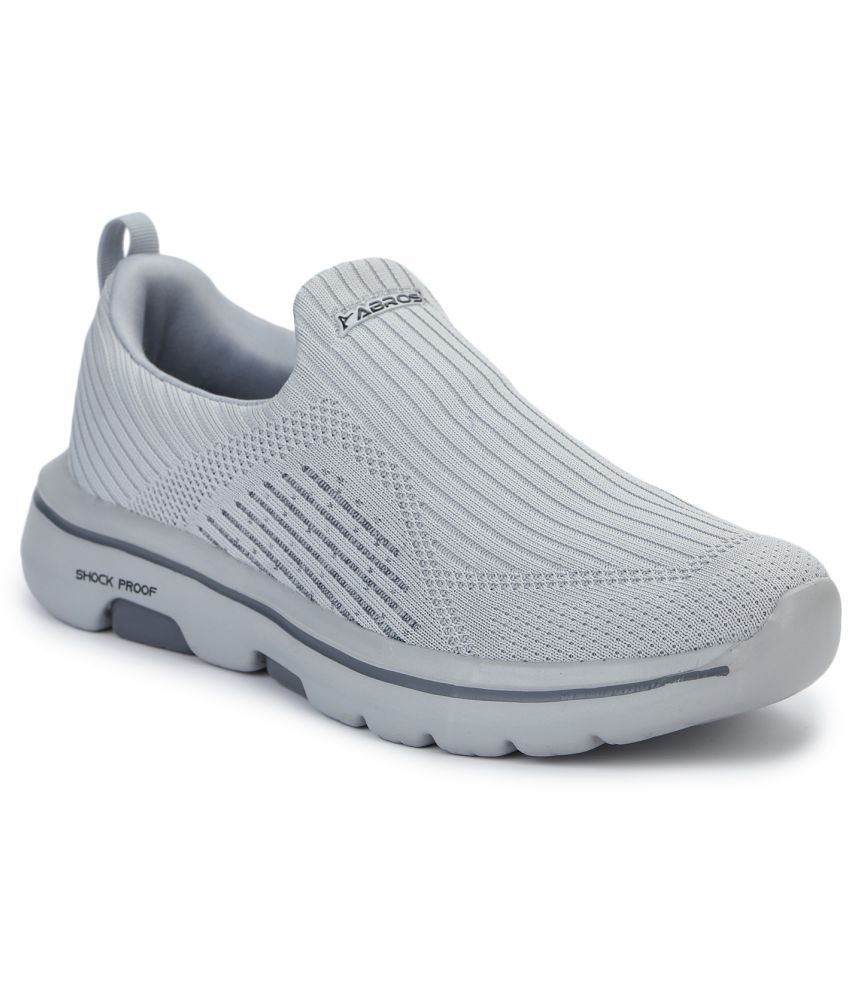     			Abros - CANBERRA Gray Men's Sports Running Shoes