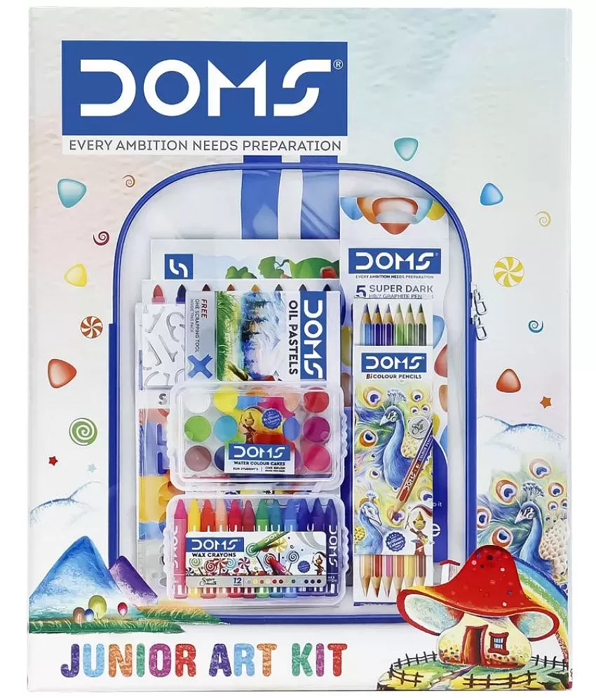 Doms Drawing Pencils Kit Pack of 6 Pencils – StationeryDukan