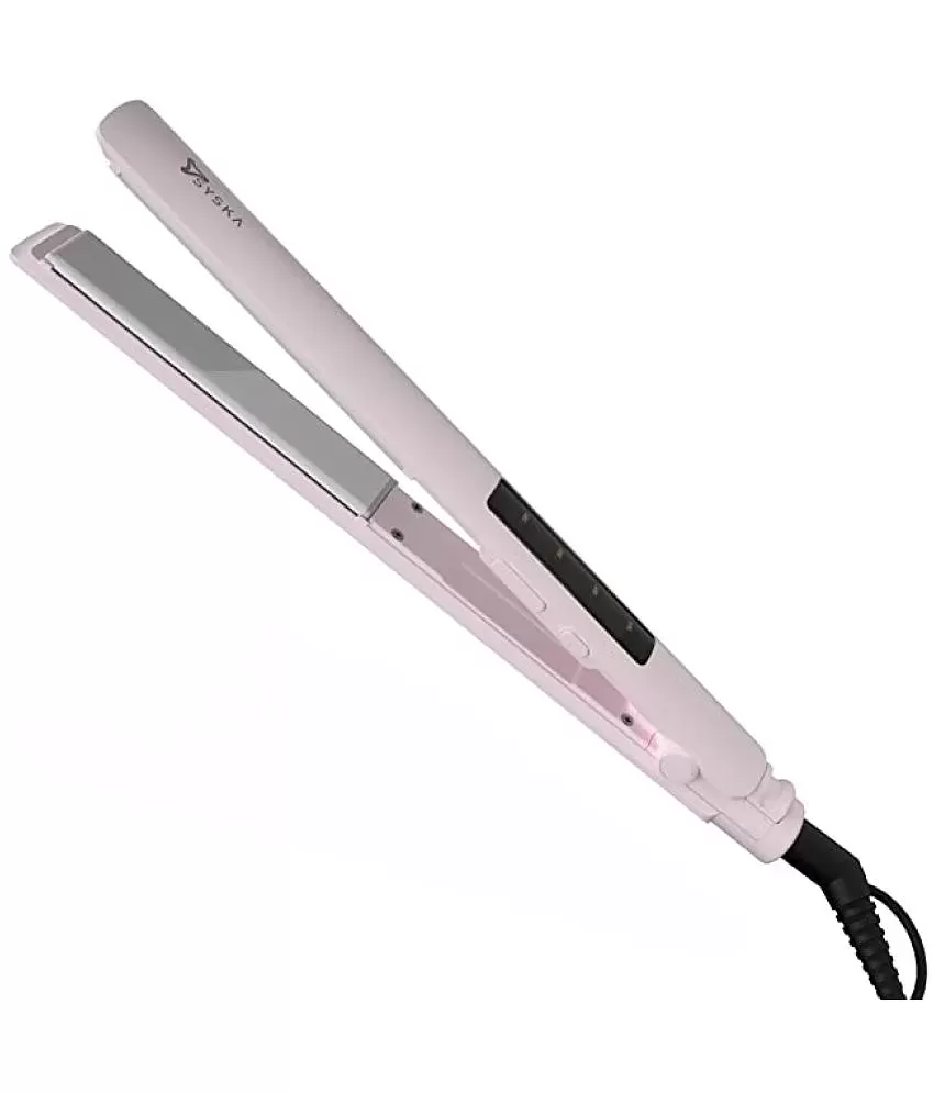 Syska  HS6810 Pro Pink Pink Hair Straightener Price in India  Buy Syska   HS6810 Pro Pink Pink Hair Straightener Online on Snapdeal