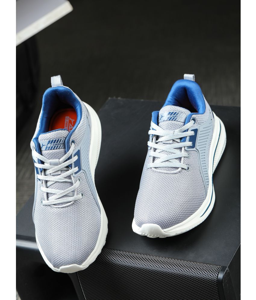     			Abros - CROWN Gray Men's Sports Running Shoes