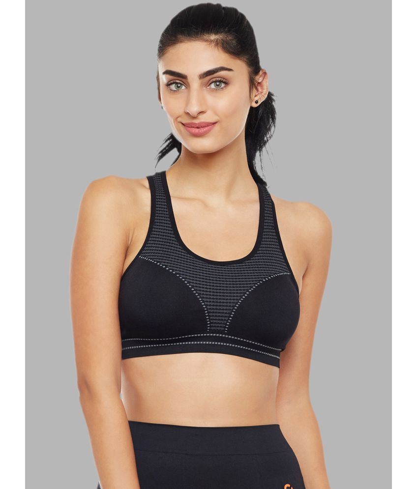     			C9 Airwear - Black Nylon Non Padded Women's Sports Bra ( Pack of 1 )