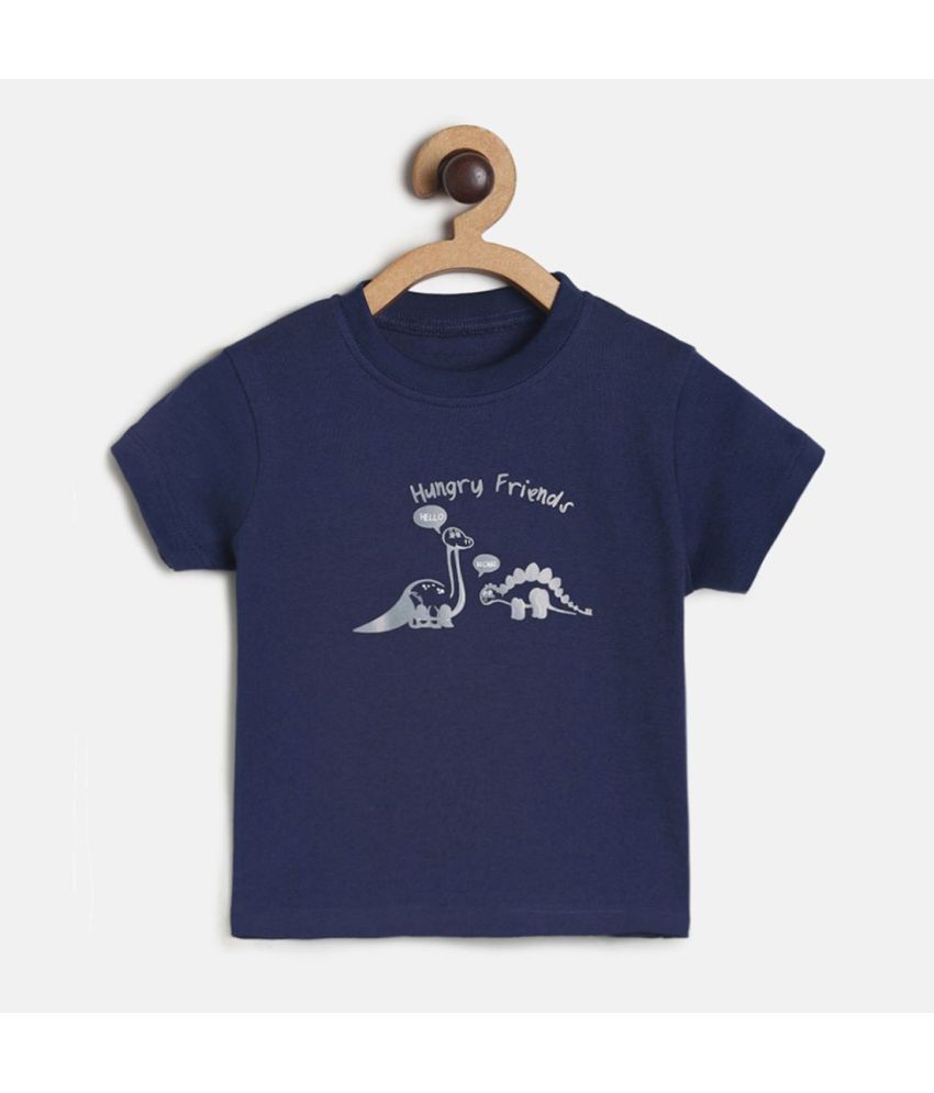     			MINI KLUB - Navy Baby Boy T-Shirt ( Pack of 1 )