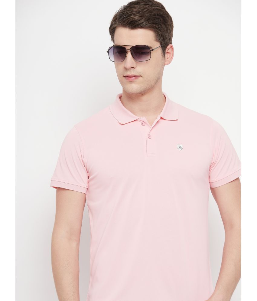     			OGEN - Pink Cotton Blend Regular Fit Men's Polo T Shirt ( Pack of 1 )